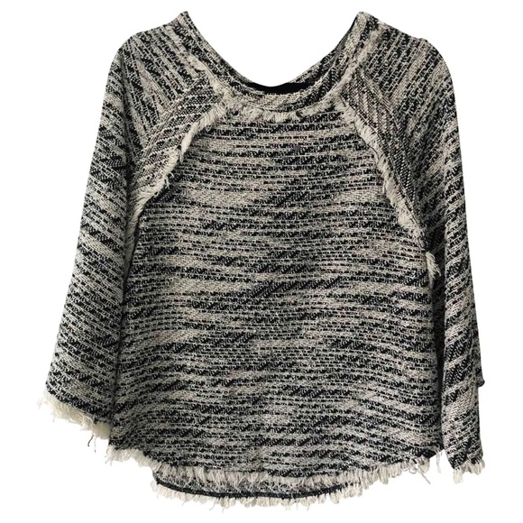 IRO B&W Tweed Top * - Picture 5 of 9